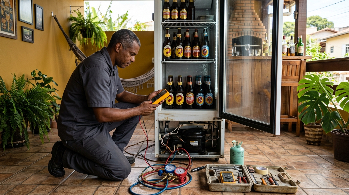 Conserto de Cervejeira em Joinville‑SC